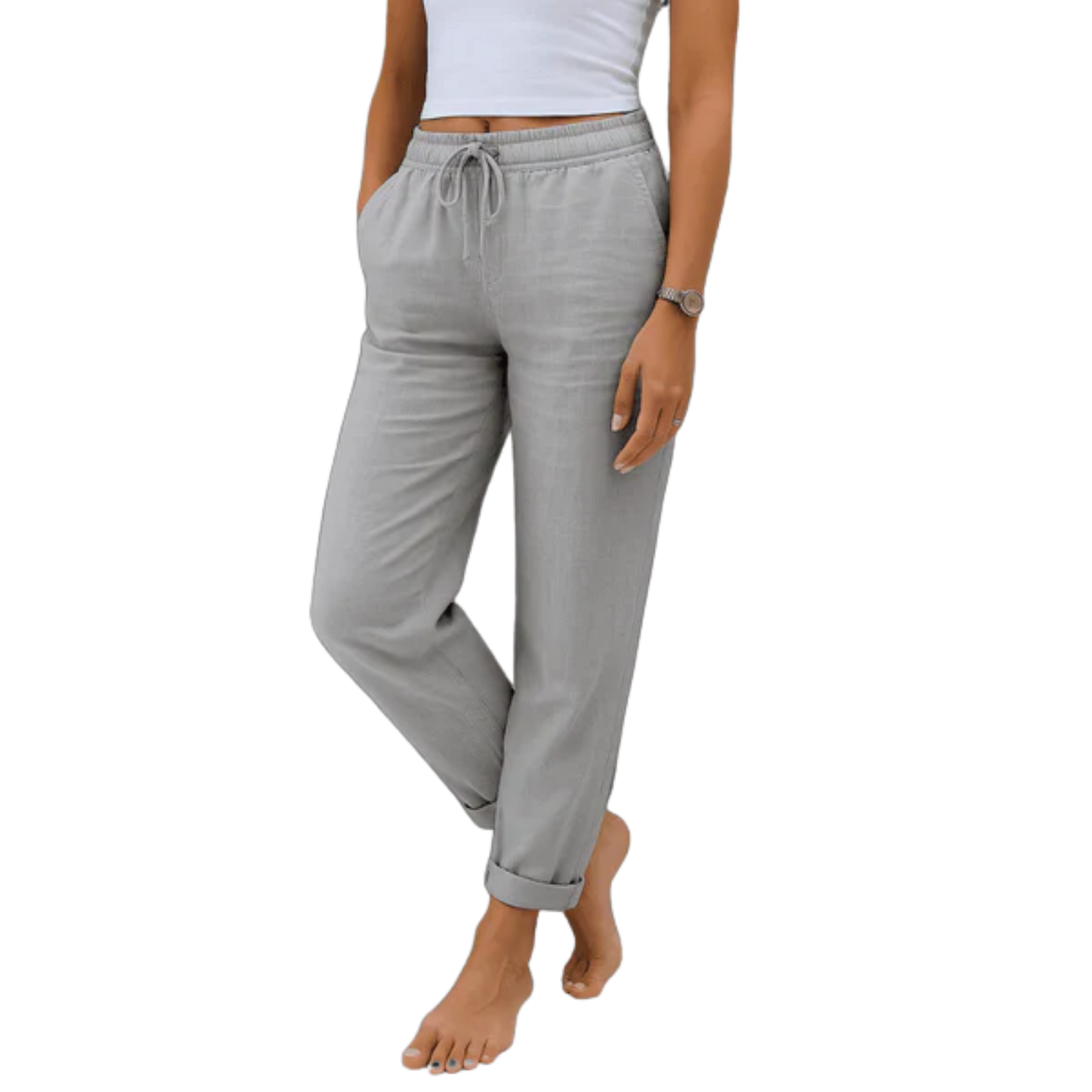 מכנסיים אלסטיים נושמים בפרימיום לנשים – מיה