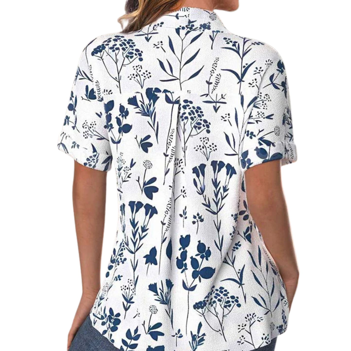 Rae - חולצת פרחים אלגנטית וקז'ואלית