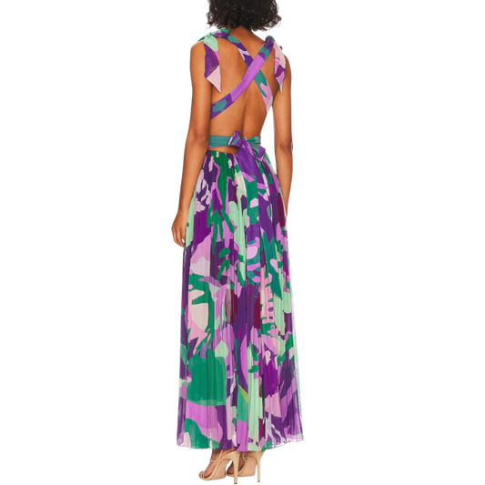 שמלת אקוורל אלגנטית