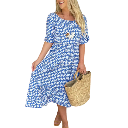 שמלת בריזת נקודות