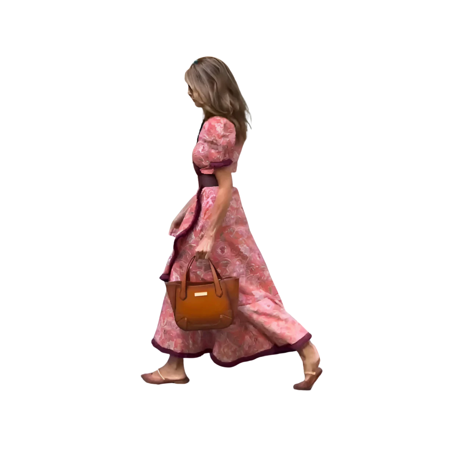 שמלת מקסי קייצית פורחת