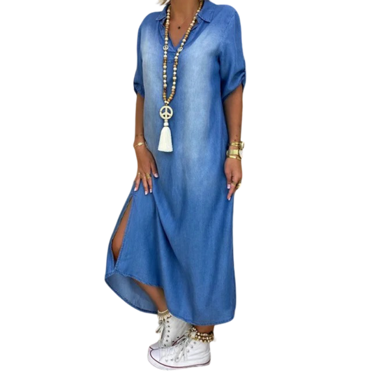 שמלת ליאה דנים לוקס