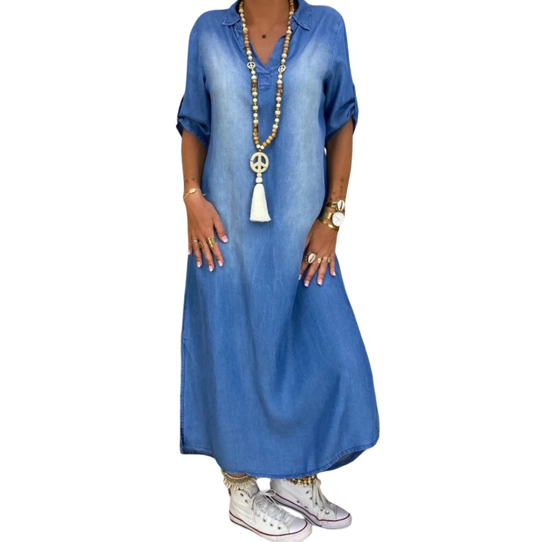 שמלת ליאה דנים לוקס