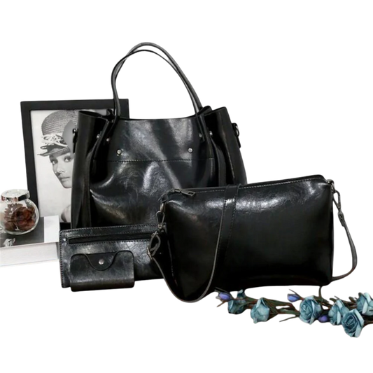 קוואדרה לוקס – קולקציית תיקים בת 4 חלקים