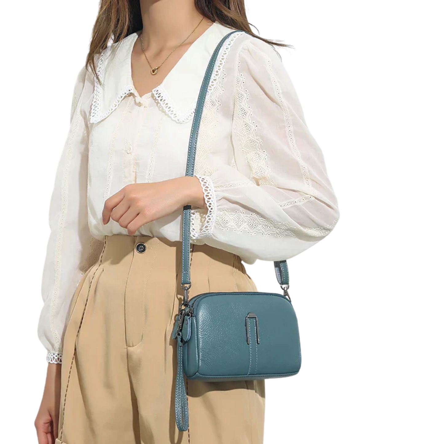 אריה | תיק צד מעור