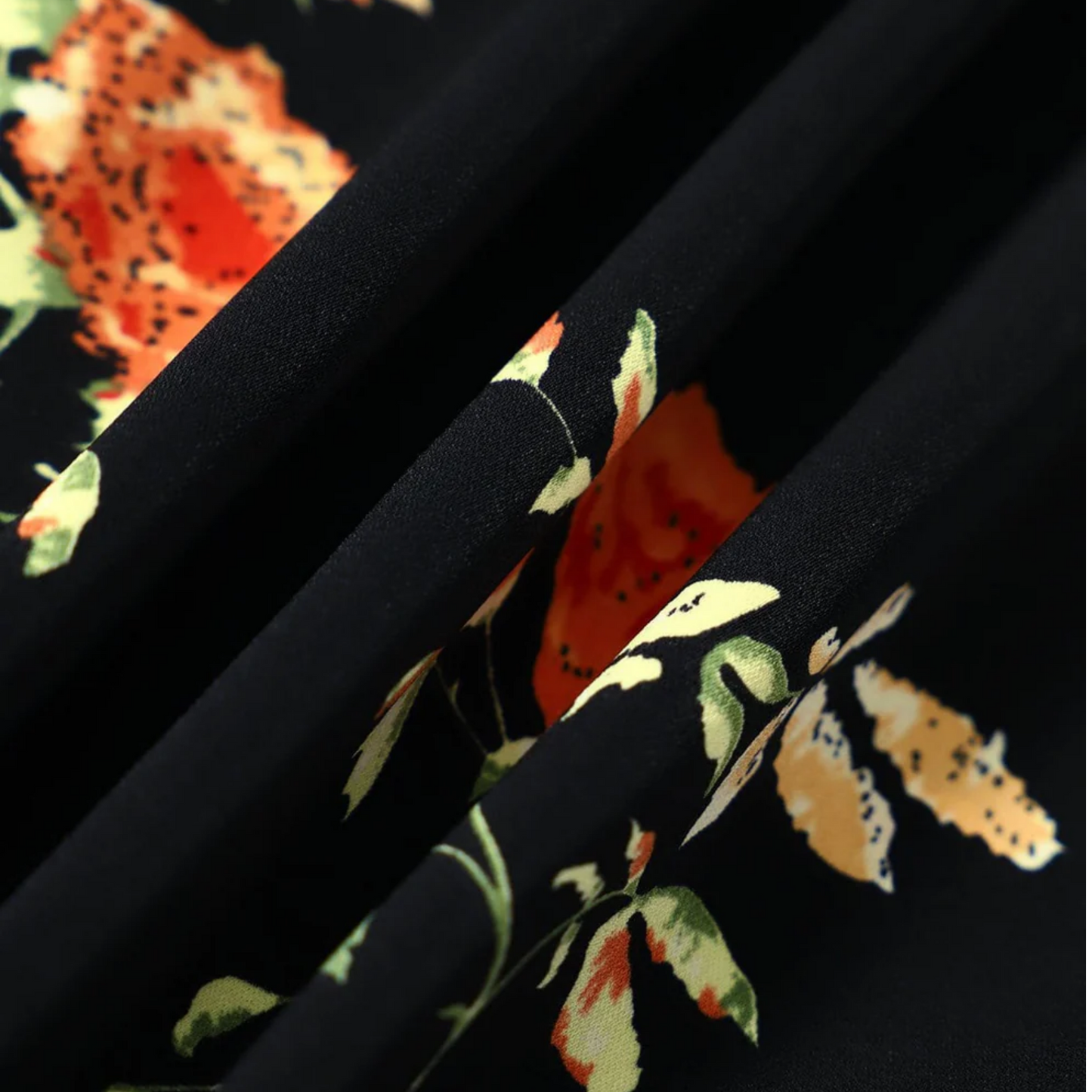 שמלת מידי פרחונית