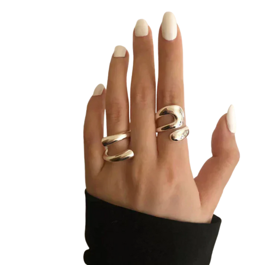 טבעת אלגנטית מתכווננת