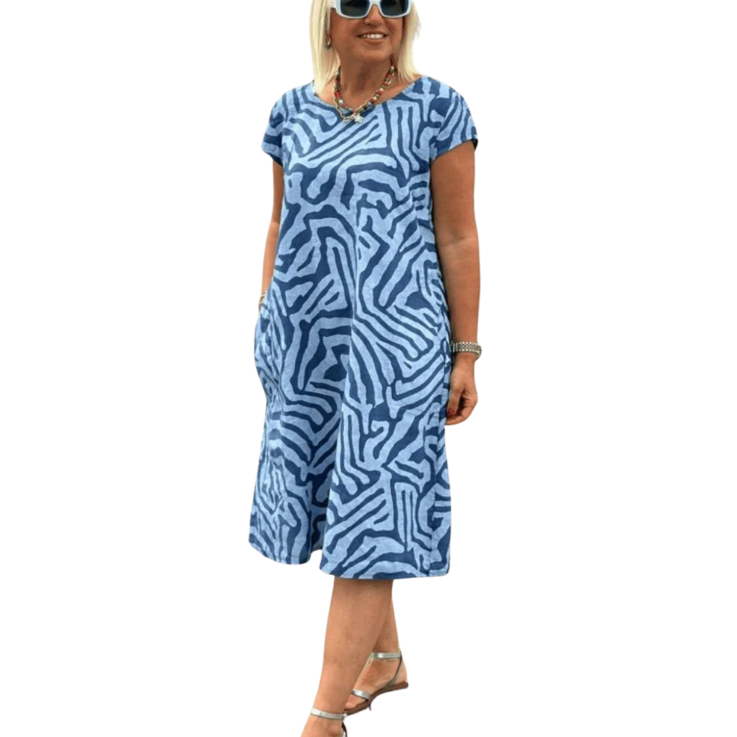 שמלת כותנה וינטג’