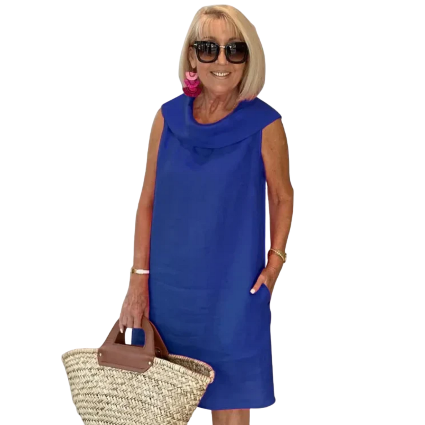 אלגנטיות עם מפתח עגול