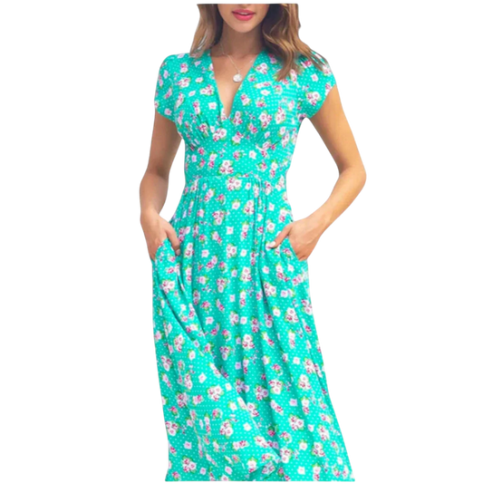 שמלת מידי עם כפתורים