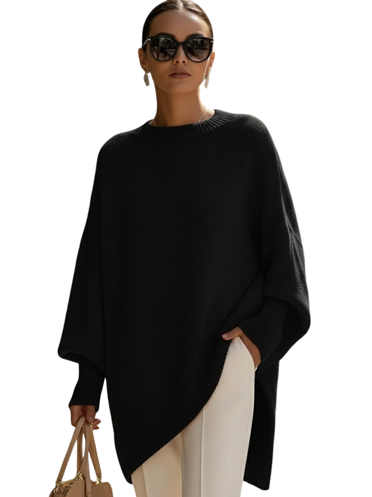 אלה | פונצ'ו יוקרתי אוברסייז