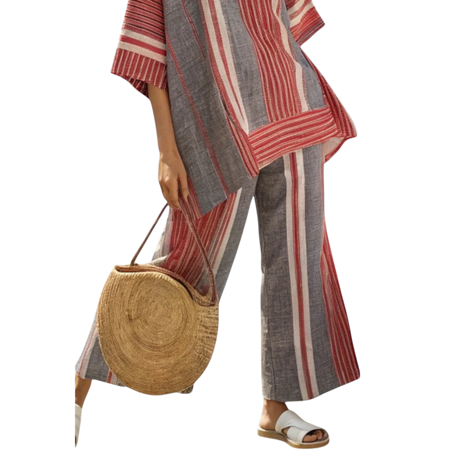 ברוויין | סט פשתן אלגנטי בשני גוונים