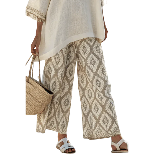 ליאנה | חולצה מעודנת ומכנסיים נינוחים