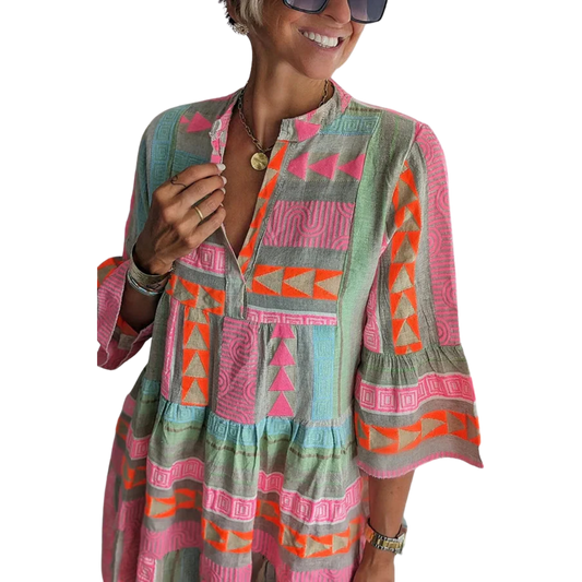 שמלת פריחה זלטה