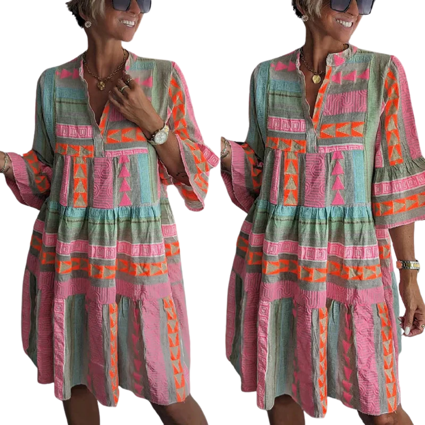 שמלת פריחה זלטה