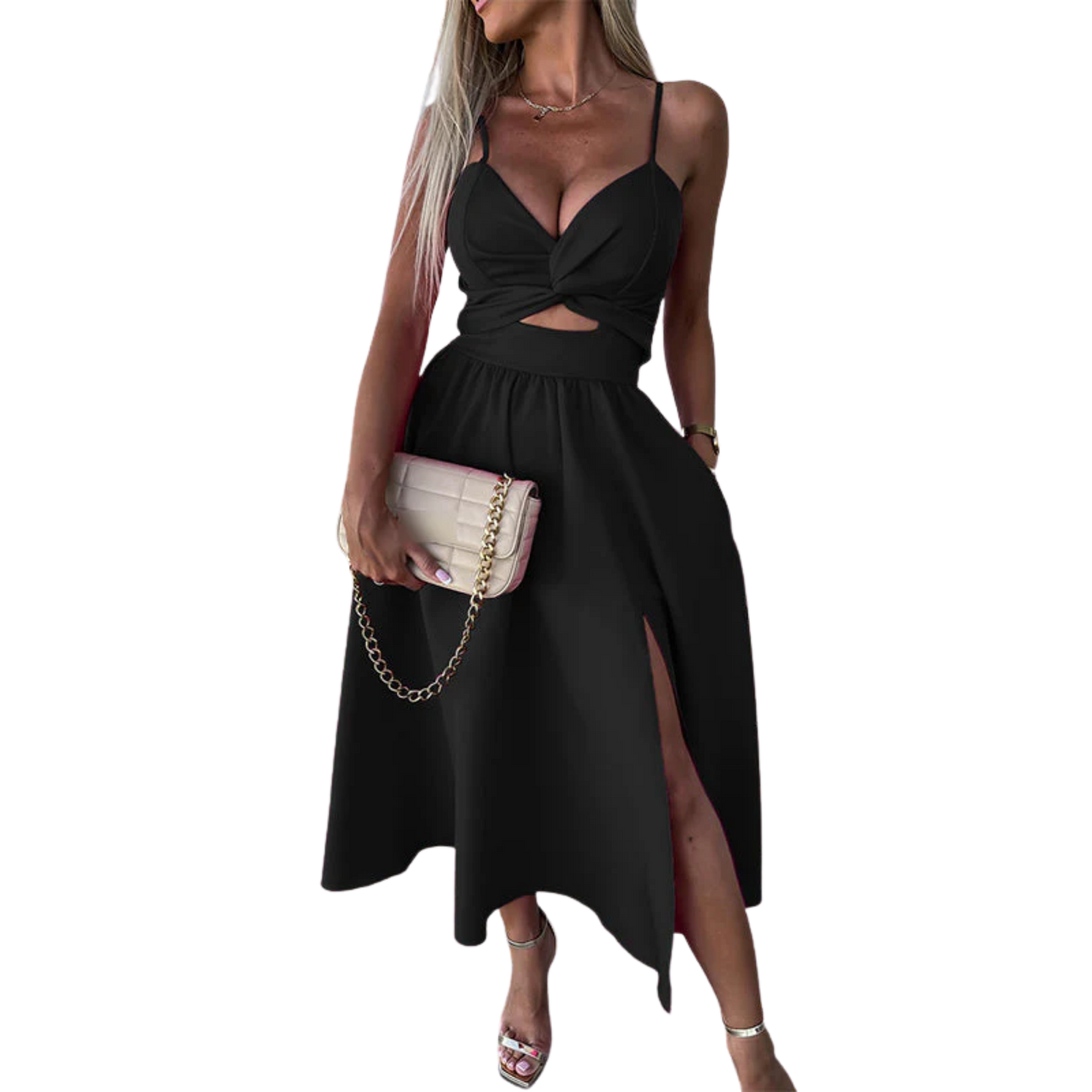 מקסי אלגנטי עם שסע