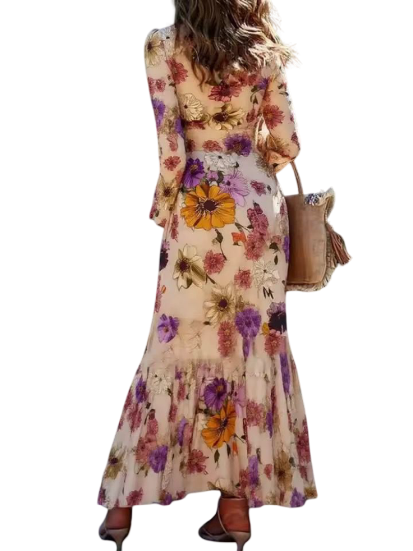 שמלת אחו שטוף שמש