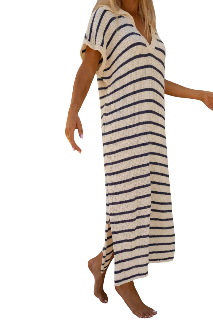 שמלת מידי בריזת בורדו