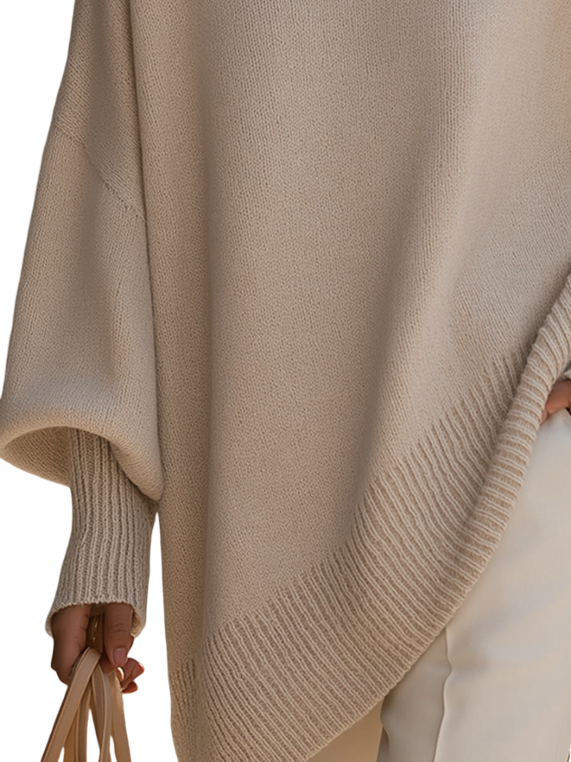 אלה | פונצ'ו יוקרתי אוברסייז