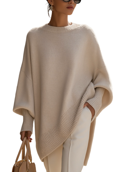 אלה | פונצ'ו יוקרתי אוברסייז