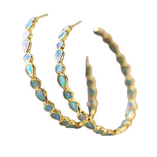 עגילי חישוק וינטג'