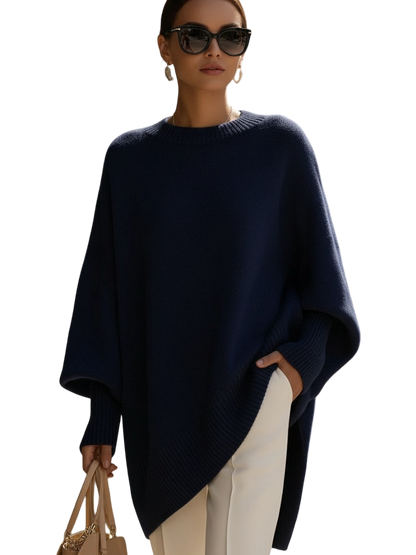 אלה | פונצ'ו יוקרתי אוברסייז