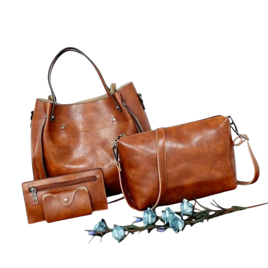 קוואדרה לוקס – קולקציית תיקים בת 4 חלקים