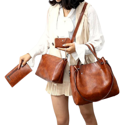 קוואדרה לוקס – קולקציית תיקים בת 4 חלקים