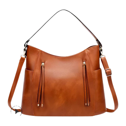 תיק עור לנשים בעיצוב וינטג' אלגנטי