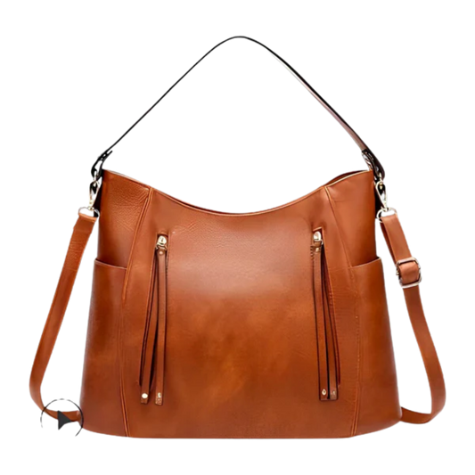 תיק עור לנשים בעיצוב וינטג' אלגנטי