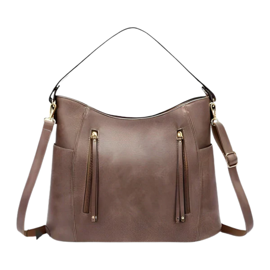 תיק עור לנשים בעיצוב וינטג' אלגנטי