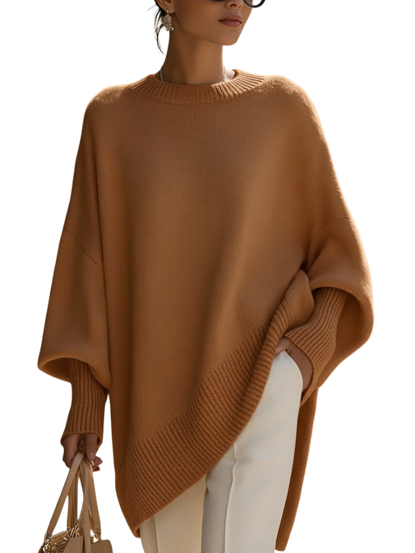 אלה | פונצ'ו יוקרתי אוברסייז