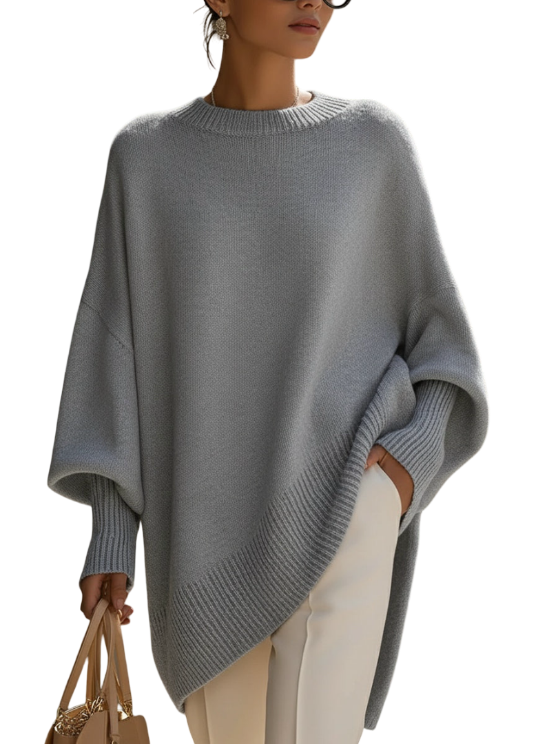 אלה | פונצ'ו יוקרתי אוברסייז