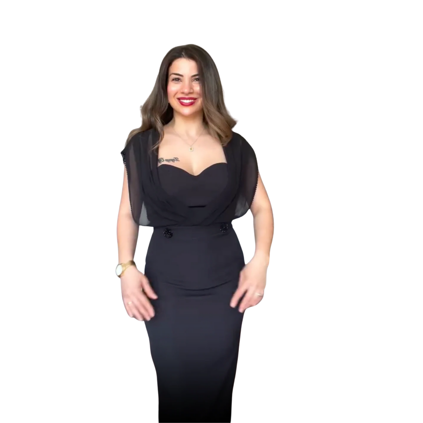 שמלת אניטה סאטן לוקס