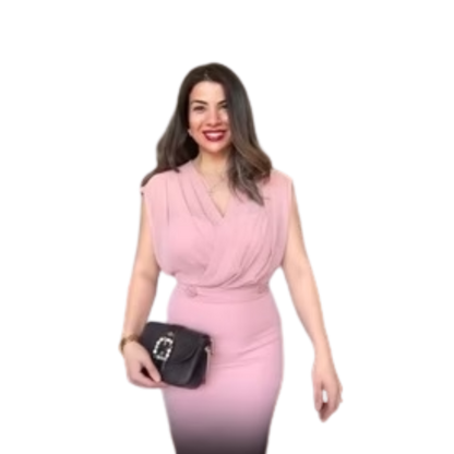 שמלת אניטה סאטן לוקס