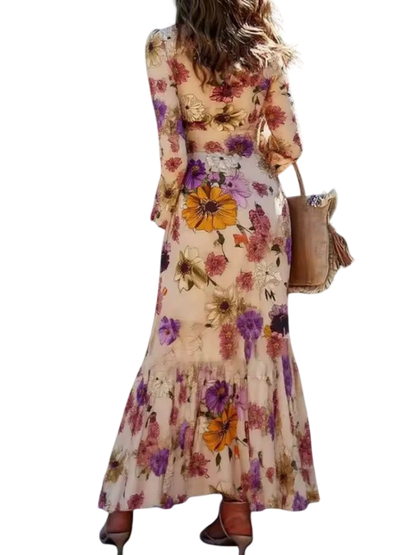 שמלת אחו שטוף שמש