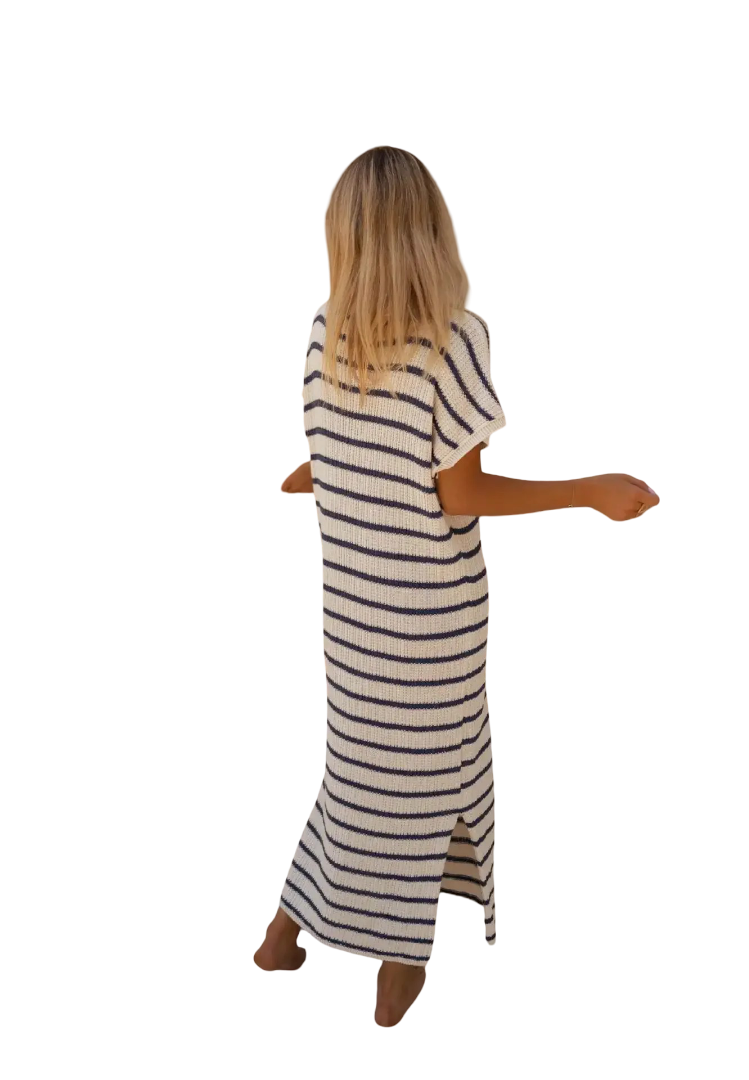 שמלת מידי בריזת בורדו