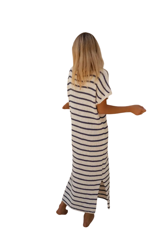 שמלת מידי בריזת בורדו