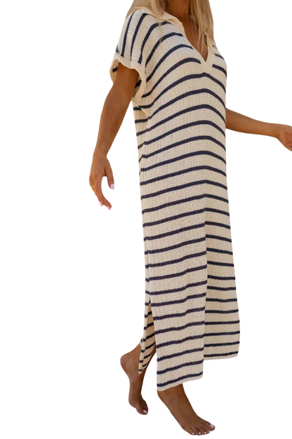 שמלת מידי בריזת בורדו